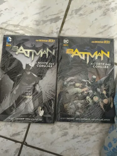 Combo Hqs Batman noite e corte das corujas