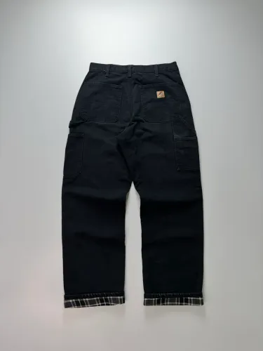 CARHARTT WASHED DUCK LINED DUNGAREE CARPENTER - LOOSE FIT