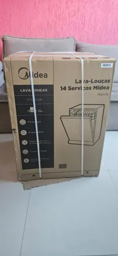 Lava louças Midea 14 serviços preta 110v - NOVA e LACRADA.