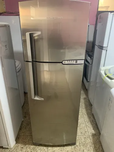 Geladeira Brastemp inox