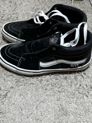 Sk8 mid emo leather 