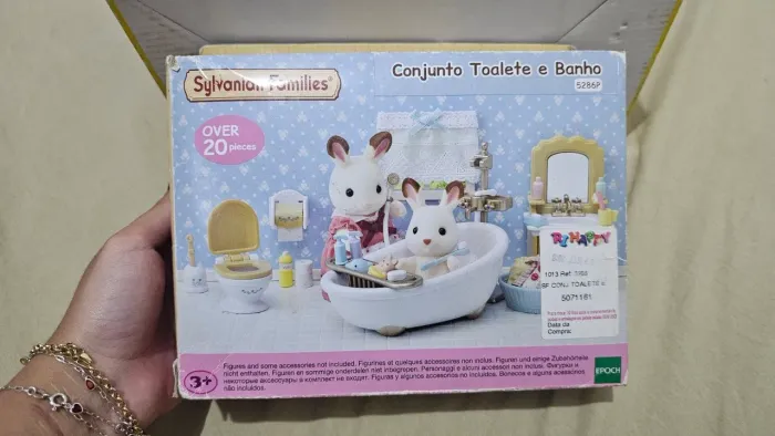 Playset Banheiro Sylvanian Families
