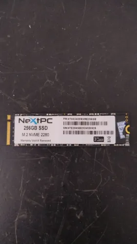 SSD nvme 256gb