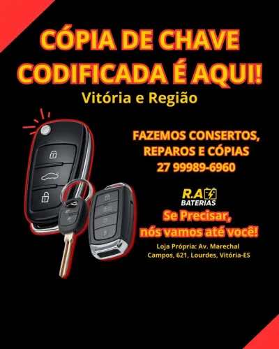 Chave Codificada para Veículos 