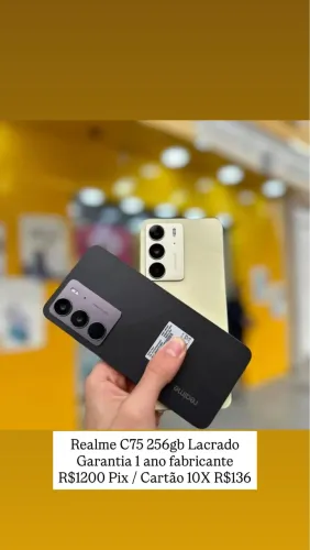 Realme C75 256GB - Lacrado Garantia 1 ano 