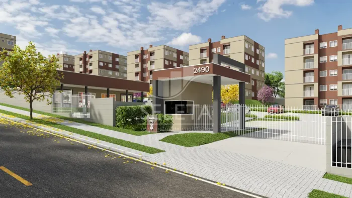 Apartamento com 2 dormitórios à venda, Jardim floresta, CASCAVEL - PR