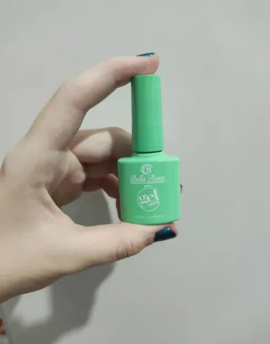 esmalte em gel bella rosa verde