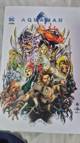 BOX Aquaman novo lacrado