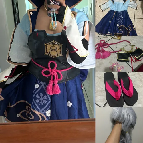 Cosplay Kamisato Ayaka WakuWaku SR