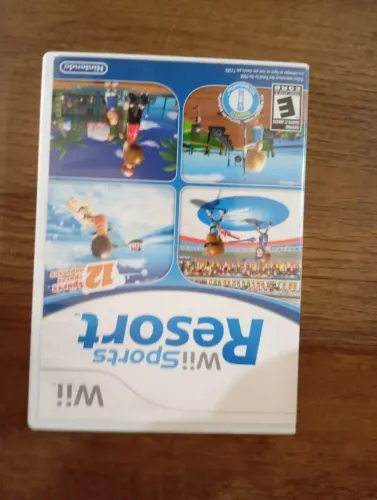 jogos nintendo wii resort e new super mario bros