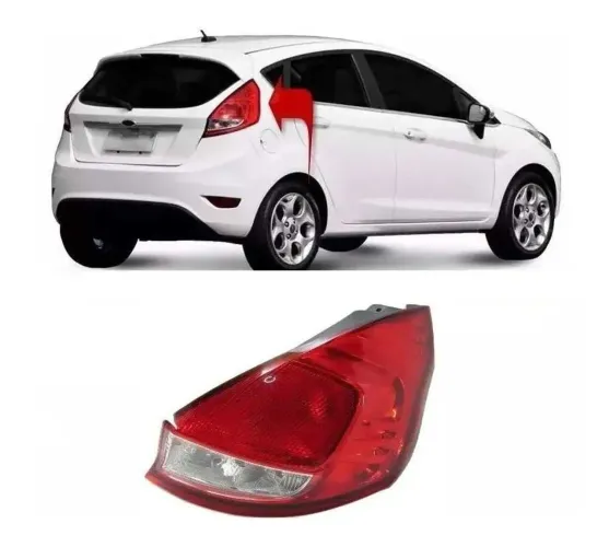 Lanterna Traseira New Fiesta 2013 A 2017 Hatch Original Ld