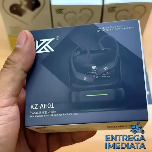 Adaptador KZ AE01 Módulo Bluetooth 5.4 Sem Fio - Novo Caixa Lacrada