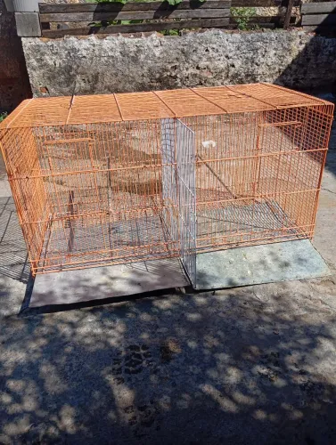 Gaiolao tipo voadeira bem espaçosoza