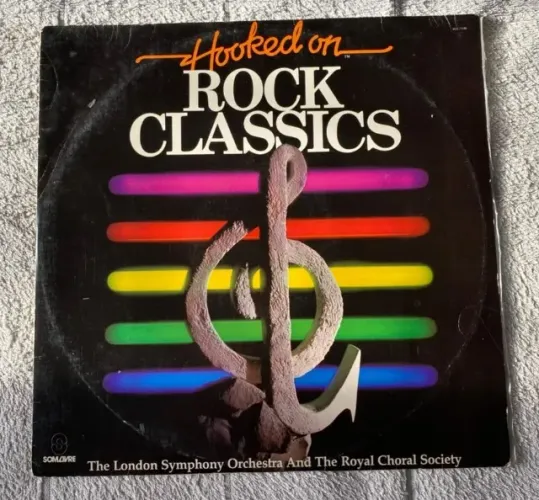 Disco de Vinil Hooked on Rock Classics (Promo de Época 1983) - Excelente Estado
