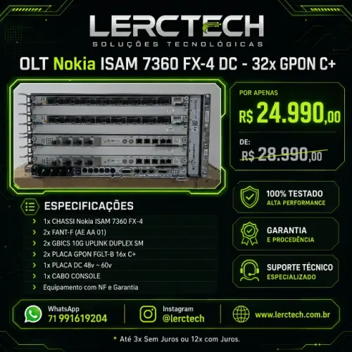 OLT Nokia ISAM 7360 FX4