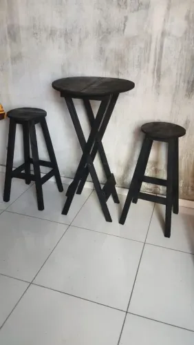 Conjunto de Mesa Bistrô (Direto da Fábrica)