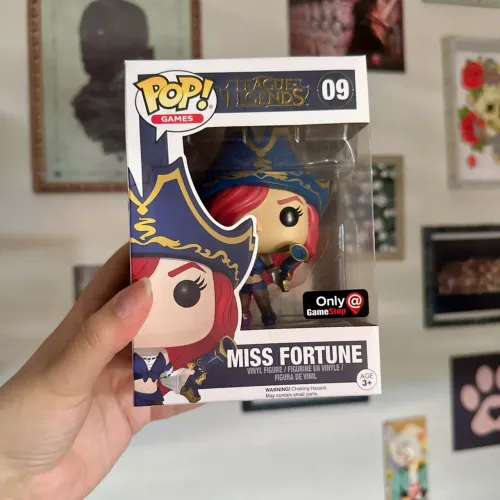funko pop league of legends miss fortune #09 gamestop exclusive 2016