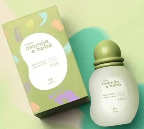 Colônia Sem Alcool Mamãe E Bebê Natura 100ml Tradicional 