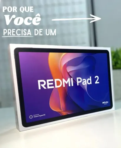 ?Redmi Pad 2 8/256 lacrado preto, verde ou lilás