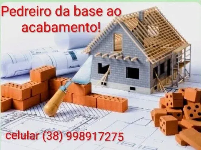 Sou pedreiro, da base ao acabamento chama aí ! *