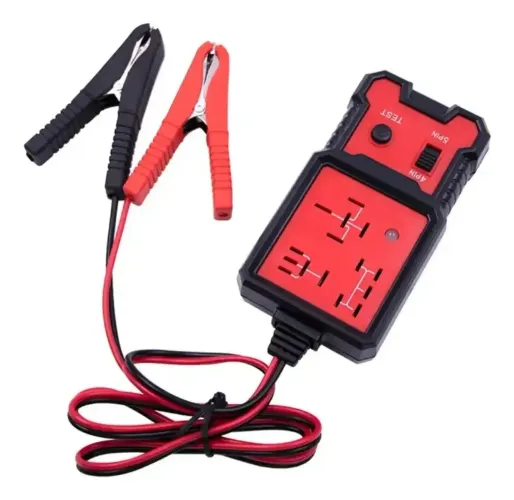Teste De Relé Automotivo 12 Volts Para Relés De 4 E 5 Pinos<br>