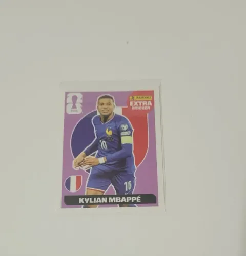 Figurinha legend do Kilian Mbappe roxo 2026