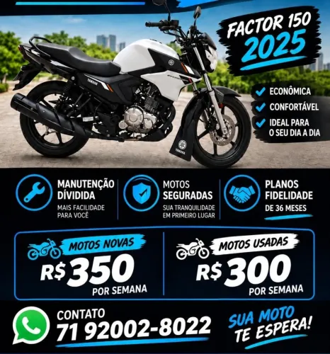 Motos para aluguel