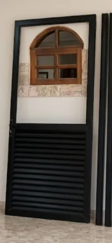 Porta Aluminio Preto