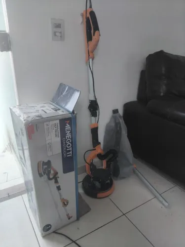 Lixadeira para gesso e massa corrida