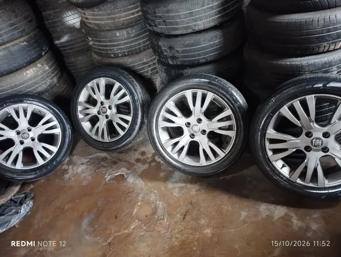 Rodas 16 Fiat Palio Sporting Siena e outros