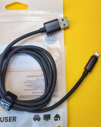 Cabo Baseus 2.4A Cafule Resistente para Iphone