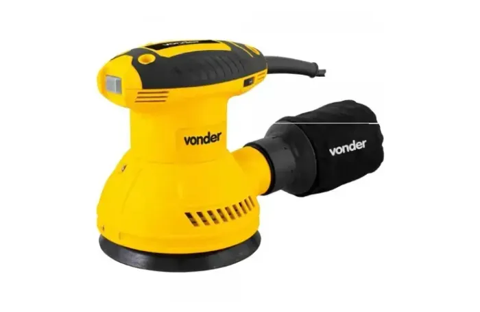 Lixadeira Profissional Roto Orbital 5 350w Vonder Lrv 355 Cor Amarelo Frequência 50/60 Hz