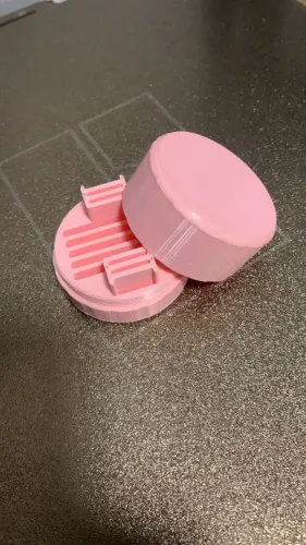 Case para cartão de memória sd e microsd na cor rosa e design rosa