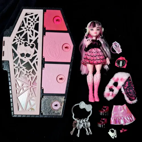 Monster High Doll, Draculaura, Skulltimate Secrets: Fearidescent Series