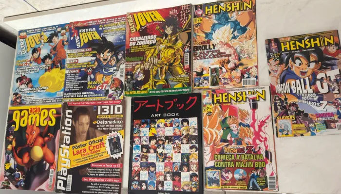 Lote revistas ultra jovem henshin