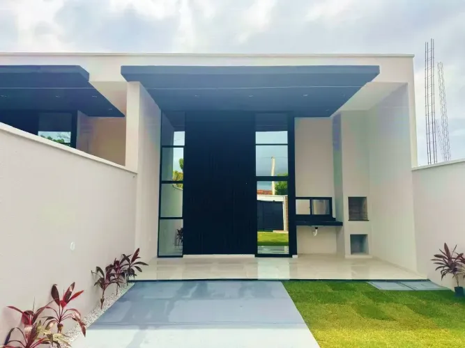 Casa Plana Nova na Sapiranga - Venda - R$ 449.000,00