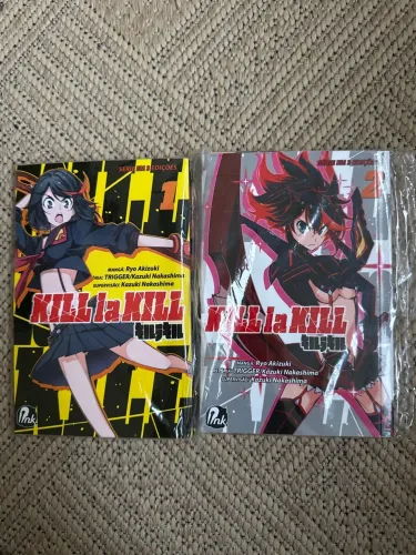 Kill la kill - mangá 1 e 2