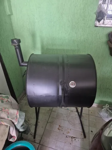 Churrasqueira bafo tambor