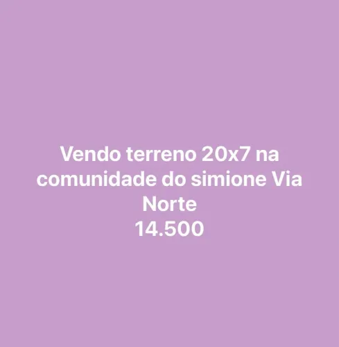 Vento terreno na comunidade Simioni