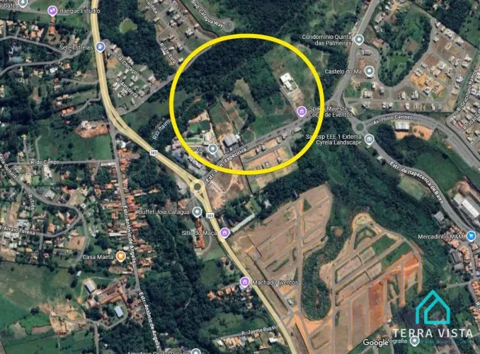 Área à venda em Taubaté, Campos Elíseos, 70000m²