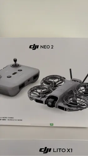 Drone DJI Neo 2 - Combo Fly More (3 baterias) controle RC-N3