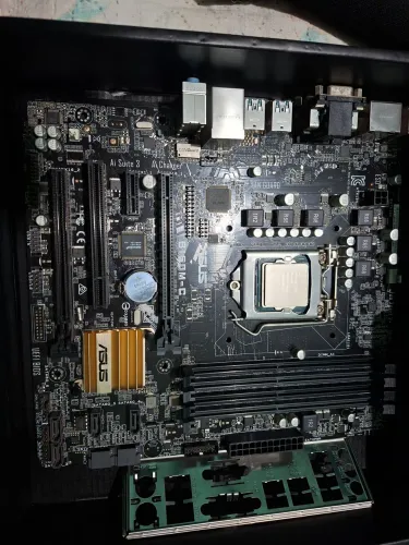 Placa mãe com processador ASUS 