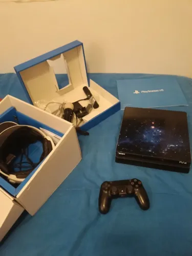 PS4 desbloqueado + PS VR (Aceito troca por PS5)