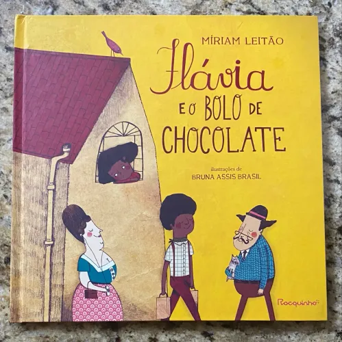 Livro infantil: Flávia e o bolo de chocolate - NOVO