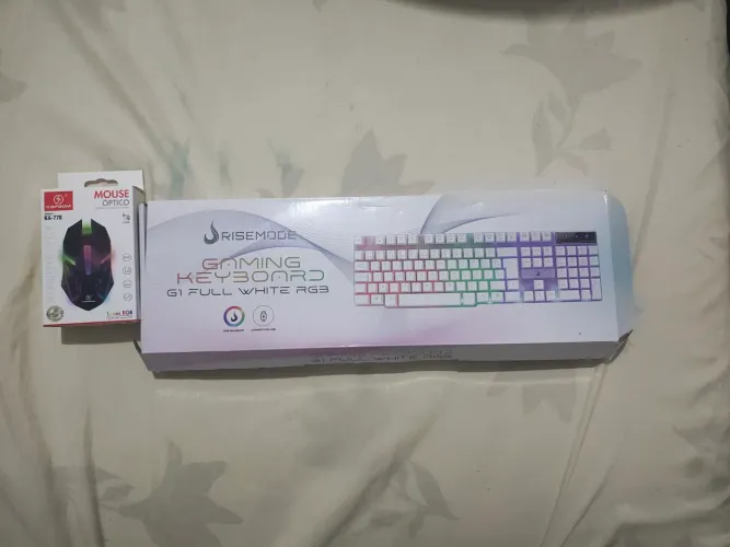 Kit teclado com mouse novos