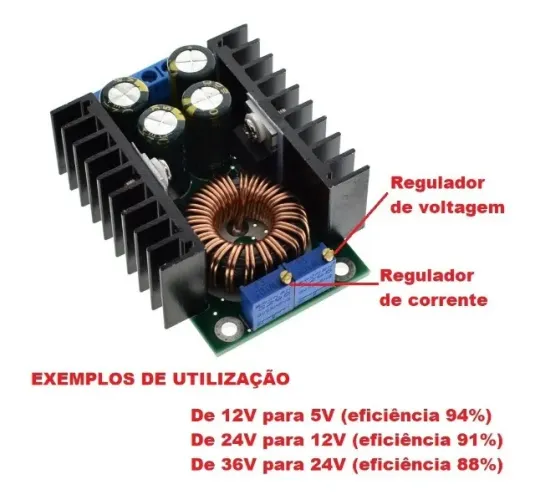 regulador de tensão12a step down
