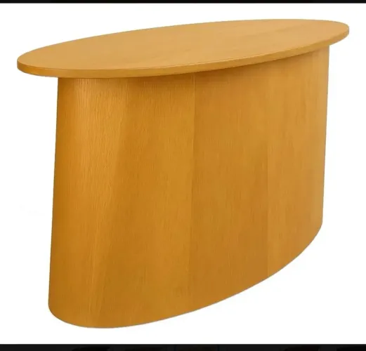 Cone base de mesa oval