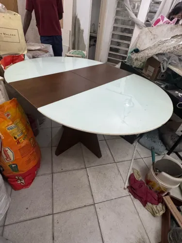 Mesa de jantar Olívia Elástica extensível MD438