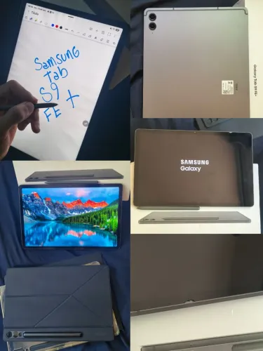 Galaxy Tab S9 fe+ (12.4) + teclado, mouse e capas
