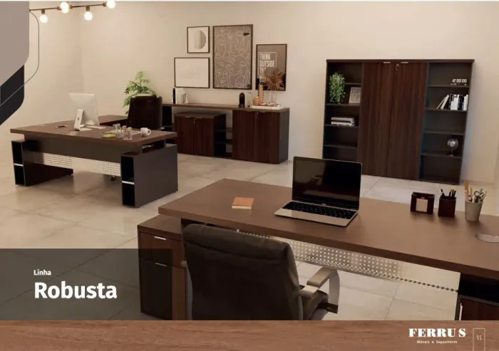Mobiliário corporativo para escritórios diretor 